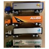 4 trucks-New Penn, Jones, Allied, and Sunoco
