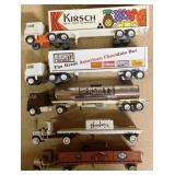 5 trucks-Kirsch, 3 Hershey
