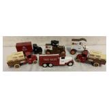 6 Die Cast Advertising Banks by Ertl-True Value,