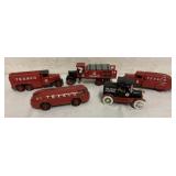 5 Die Cast Texaco Banks by Ertl