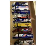 9 trucks racing themed-Goodyear,STP, Coors