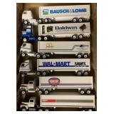 6 trucks-Exxon, Walmart, Baldwin Pianos & more