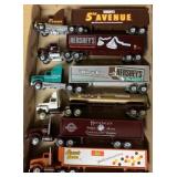6 trucks-assorted Hershey