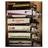 6 trucks-Case, International, John Deere, and more