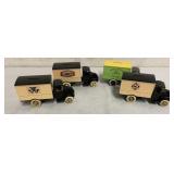 4 Die Cast Advertising Banks by Ertl-John Deere,