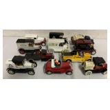 11 Die Cast Advertising Banks by Ertl