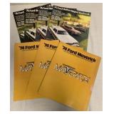 7 1974 Ford Station Wagon and Maverick Brochures