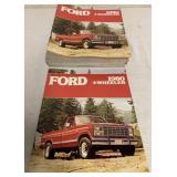 60+ 1980 Ford 4-Wheeler Brochures