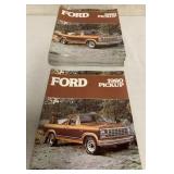 35+ 1980 Ford Pick Up Brochures