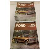 40+ 1980 Ford Pick Up Brochures