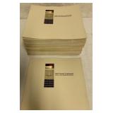 60+ 1968 Lincoln Continental Brochures