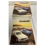 50+ 1973 Chevy Wagon Brochures