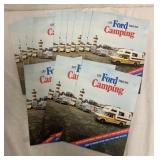 13 pcs. Ford Camping Brochures