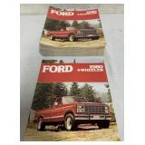 60+ 1980 Ford 4-Wheeler Brochures