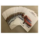 40+ 1971 Chevy Van Brochures