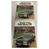 25+ 1974 Plymouth Satellite Brochures