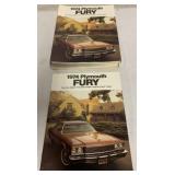 30+ 1974 Plymouth Fury Brochures