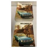 45+ 1973 Chevy Chevelle Brochures