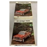 30+ 1973 Chevrolet Pick Up Brochures