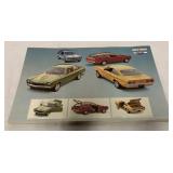 40+ 1973 Chevrolet Vega 11' X 17' Sheets