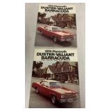 10 1974 Plymouth Duster-Barracuda Brochures