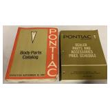 2 1967 and 1969 Pontiac Parts Catalogs
