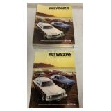 25+ 1973 Chevy Wagons Brochures