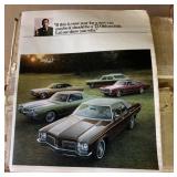 100+ pcs. 1972 Oldsmobile Car Literature