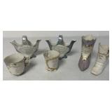 6 pc Souvenir of York, PA porcelain items