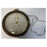 Zodiac pocket watch shaped clock