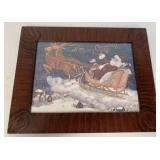 signed and numbered Bobbi Becker framed print