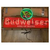 Budweiser 4 Color Neon Light