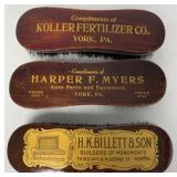 3 York, PA advertising brushes