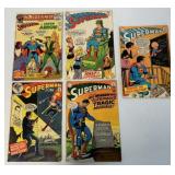 (5) DC Superman Comic Books