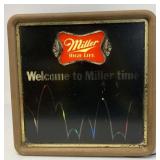 Welcome to Miller Time Light Up Sign
