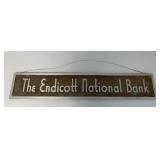 The Endicott National Bank sign