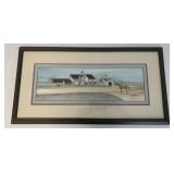 P.Buckley Moss The Star Barn framed print