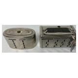 (2) First National Bank York PA Metal Banks