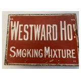 W.D. & H.O. Wills Capstan Navy Cut flange sign