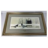 P. Buckley Moss signed "Peace" lithograph