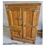 Antique Oak Ice Box