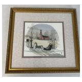 P. Buckley Moss Cherished Eve framed print