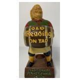 Old Reading On Tap Gus Chalkware Beer Statue