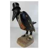 Old Crow Whiskey Advertising Figure