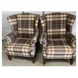 2 Wingback Side Chairs