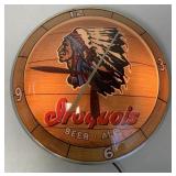 Iroquois Beer Ale Light Up Clock