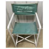 Arvin Radio & Television metal/cloth folding chair
