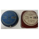 (2) York National Bank Add-O-Matic Tin Banks