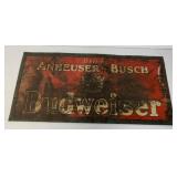 Drink Anheuser-Busch Budweiser sign