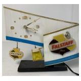 Falstaff Beer Bar Clock